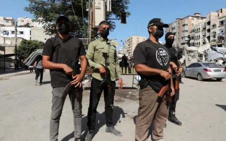 Hamas mobilises fighters in Gaza as fears of internal violence mount